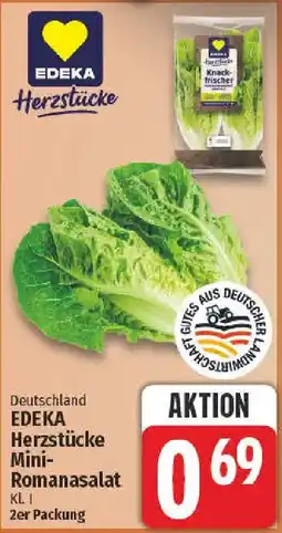 nah & gut EDEKA Herzstücke Mini Romanasalat Angebot