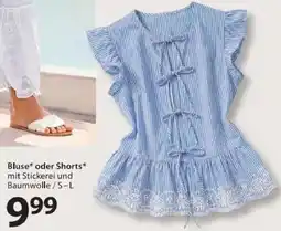 NKD Bluse oder Shorts Angebot