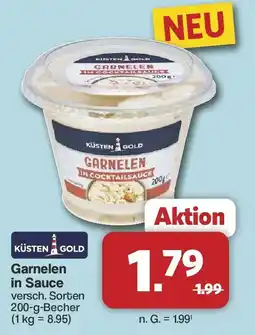 Famila Nord West KÜSTEN GOLD Garnelen in Sauce Angebot