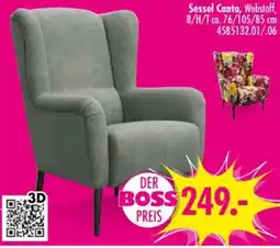 Möbel Boss Sessel Canto Angebot