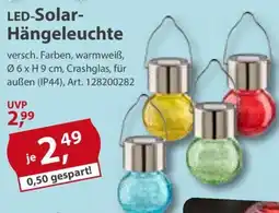 Sonderpreis Baumarkt LED-Solar Hängeleuchte Angebot