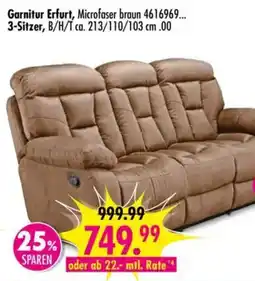 Möbel Boss 3-Sitzer Angebot