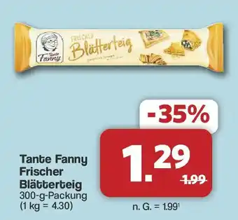 Famila Nord West Tante Fanny Frischer Blätterteig Angebot