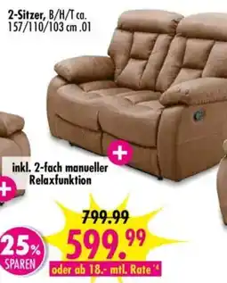 Möbel Boss 2-Sitzer Angebot
