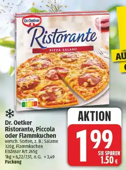 nah & gut Dr. Oetker Ristorante, Piccola oder Flammkuchen Angebot