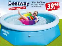 Repo Markt Bestway "Fast Set"Pool Angebot