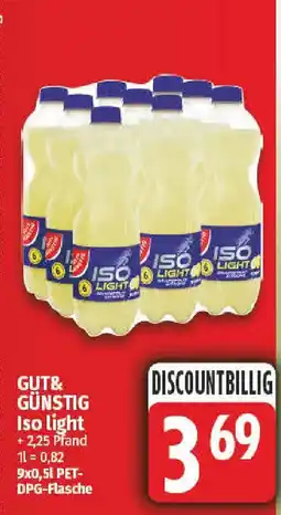 NP Discount GUT& GÜNSTIG Iso light Angebot