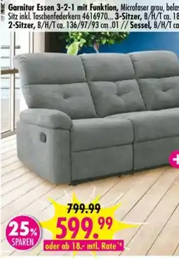 Möbel Boss 3 Sitzer Angebot