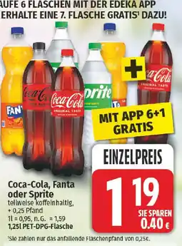 NP Discount Coca-Cola, Fanta oder Sprite Angebot