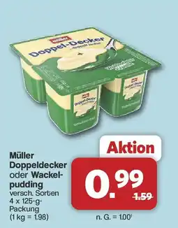Famila Nord West Müller Doppeldecker oder Wackelpudding Angebot
