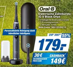 Expert Oral-B Elektrische Zahnbürste iO 9 Black Onyx Angebot