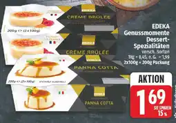 nah & gut EDEKA Genussmomente Dessert Spezialitäten Angebot