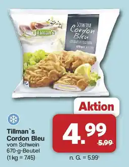 Famila Nord West Tillman's Cordon Bleu Angebot