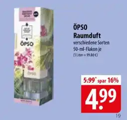Famila Nord Ost ÖPSO Raumduft Angebot