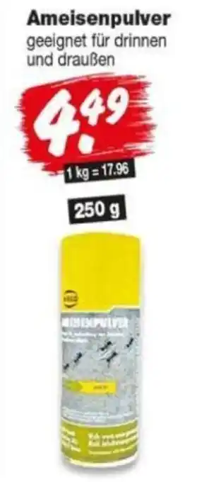 Repo Markt Ameisenpulver Angebot