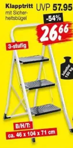 Repo Markt Klapptritt 3-stufig Angebot