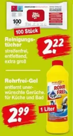 Repo Markt Dirt. Devil Reinigungstücher Angebot