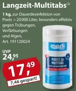 Sonderpreis Baumarkt medi Pool Langzeit-Multitabs Angebot