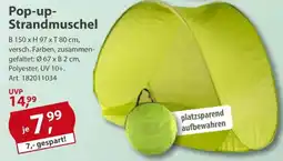 Sonderpreis Baumarkt Pop-up Strandmuschel Angebot