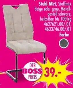 Möbel Boss Stuhl Miri Angebot