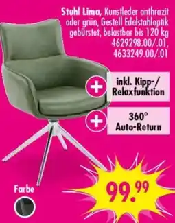 Möbel Boss Stuhl Lima Angebot