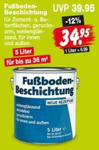 Repo Markt Fußboden Beschichtung Angebot