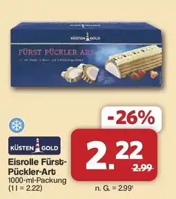 Famila Nord West KÜSTEN GOLD Eisrolle Fürst Pückler-Art Angebot