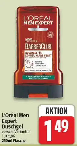 nah & gut L'Oréal Men Expert Duschgel Angebot