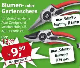 Sonderpreis Baumarkt Blumen- oder Gartenschere Angebot