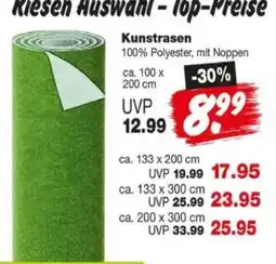Repo Markt Kunstrasen Angebot