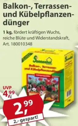 Sonderpreis Baumarkt Sonnenhof Balkon-, Terrassen- und Kübelpflanzendünger Angebot