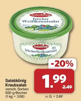 Famila Nord West Salatkönig krautsalat Angebot
