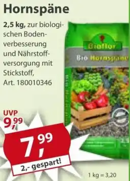 Sonderpreis Baumarkt Bioflor Hornspäne Angebot