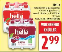 nah & gut Hella natürliches Mineralwasser Angebot