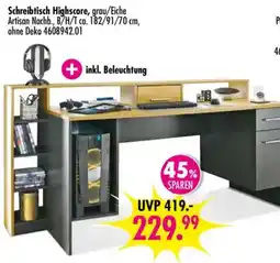 Möbel Boss Schreibtisch Highscore Angebot