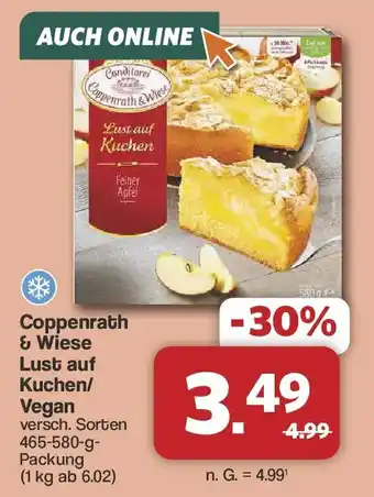 Famila Nord West Coppenrath & Wiese Lust auf Kuchen/ Vegan Angebot