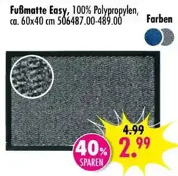 Möbel Boss Fußmatte Easy Angebot