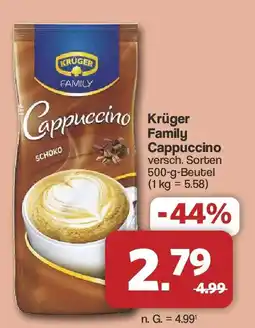 Famila Nord West Krüger Family Cappuccino Angebot