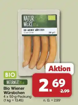 Famila Nord West NATUR WERT Bio Wiener Würstchen Angebot