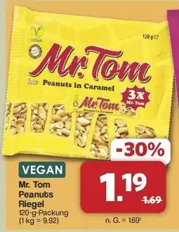 Famila Nord West Mr. Tom Peanuts Riegel Angebot