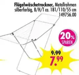 Möbel Boss Flügelwäschetrockner Angebot