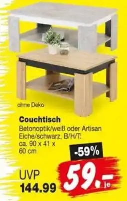 Repo Markt Couchtisch Angebot
