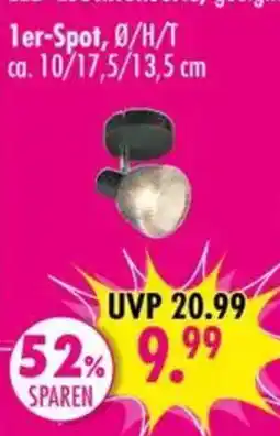 Möbel Boss LED Leuchten 1er-Spot Angebot