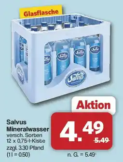 Famila Nord West Salvus Mineralwasser Angebot