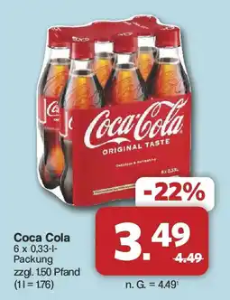 Famila Nord West Coca Cola Angebot