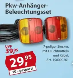 Sonderpreis Baumarkt Pkw-Anhänger Beleuchtungsset Angebot