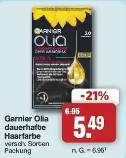 Famila Nord West Garnier Olia dauerhafte Haarfarbe Angebot