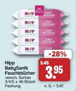 Famila Nord West Hipp BabySanft Feuchttücher Angebot