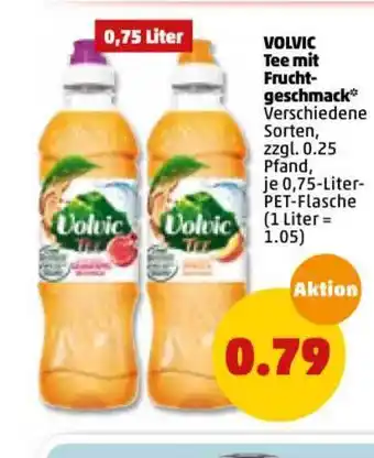 PENNY Volvic Tee Mit Fruchtgeschmack 0,75L Angebot