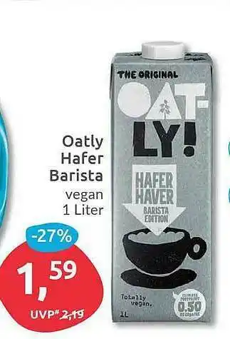 Budni Oatly Hafer Barista Angebot